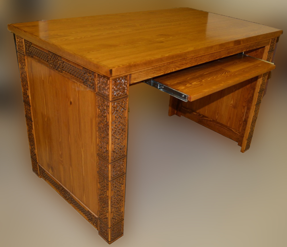 деревянный стол для пк
