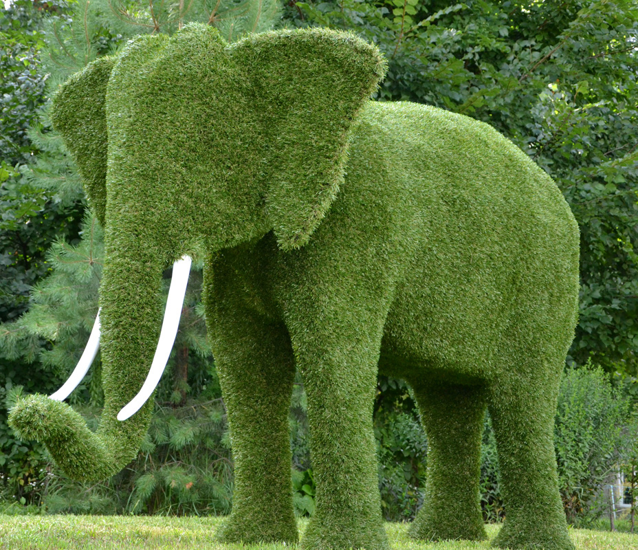 Топиарная фигура Слон